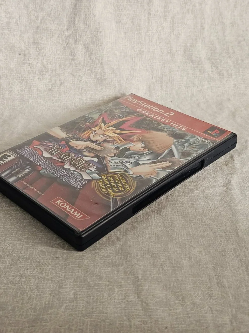 Yu-Gi-Oh Duelists of Roses PS2 2003 Case Manual No Cards Near Complete Disc Good